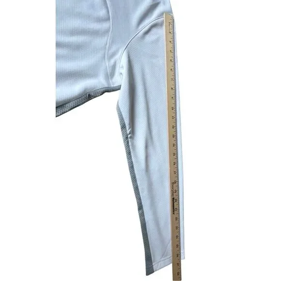 Alo Yoga Coolfit Performance Full Zip Lightweight Jacket Men’s size XL White - Picture 6 of 10